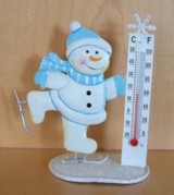 Thermometer Schneemann