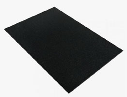 Textilfilz schwarz