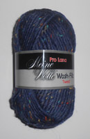 Wash Filz Tweed, blau