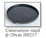 Untersetzer, rund